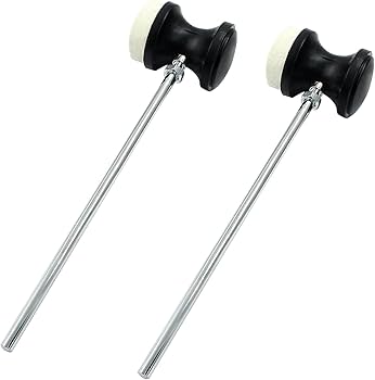 パーカッション・打楽器 Bass drum beater set! Amazon.com: Bass Drum Beater, Metal Drum Pedal Beater Hammer